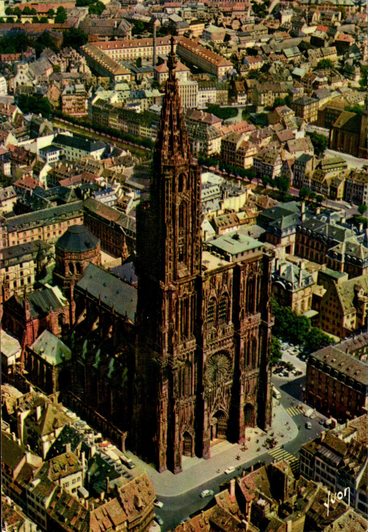 CPSM Strasbourg La Cathedral