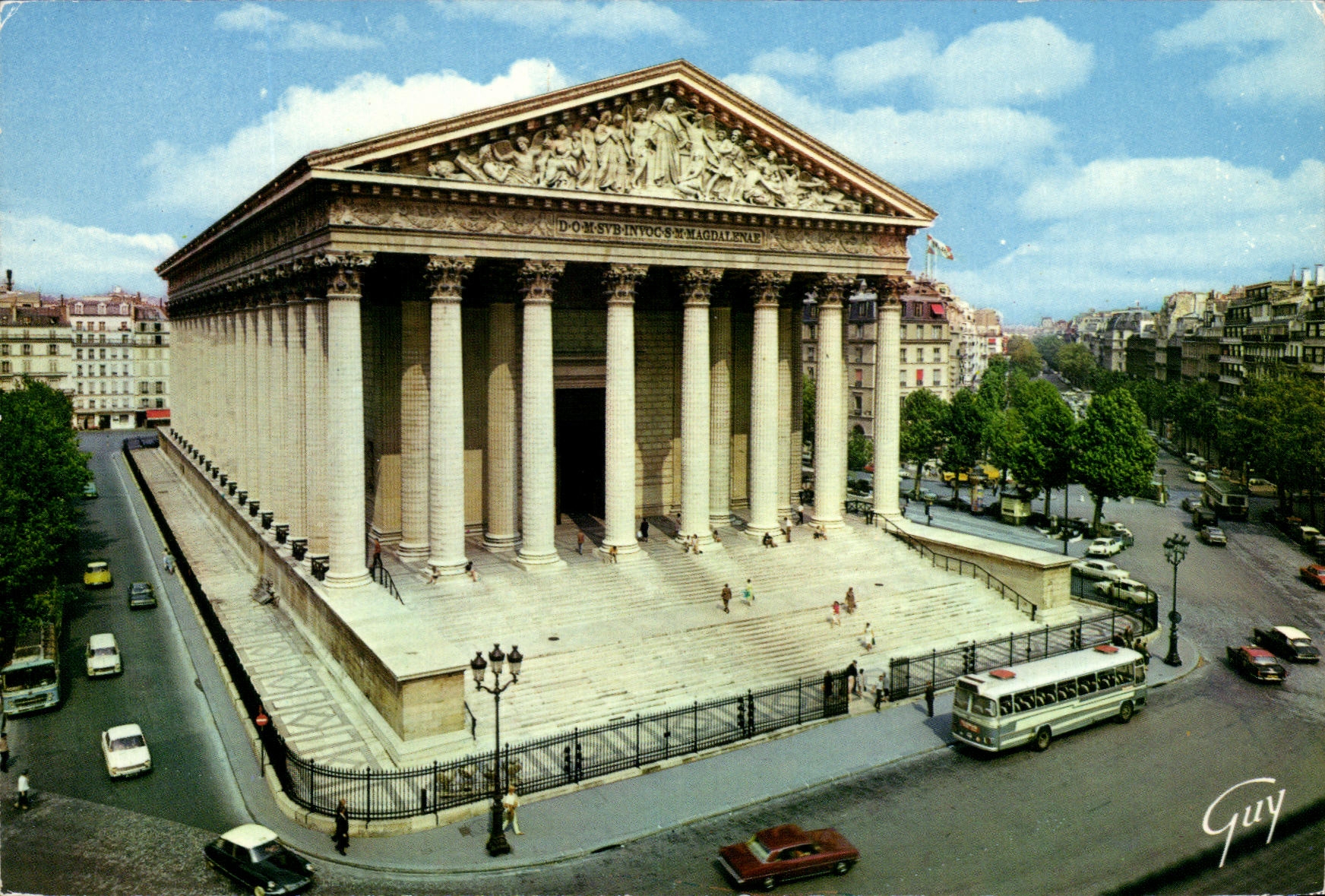 MODERN CARD Paris And Its Wonders the Church Of the Madeleine