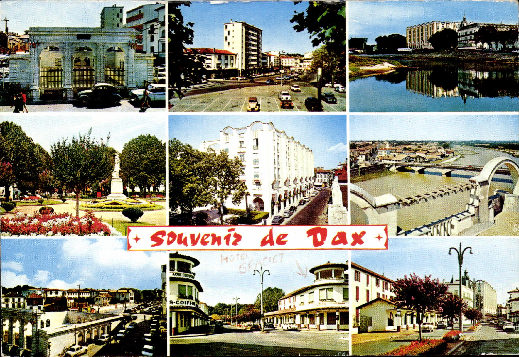 CPSM Souvenir De Dax
