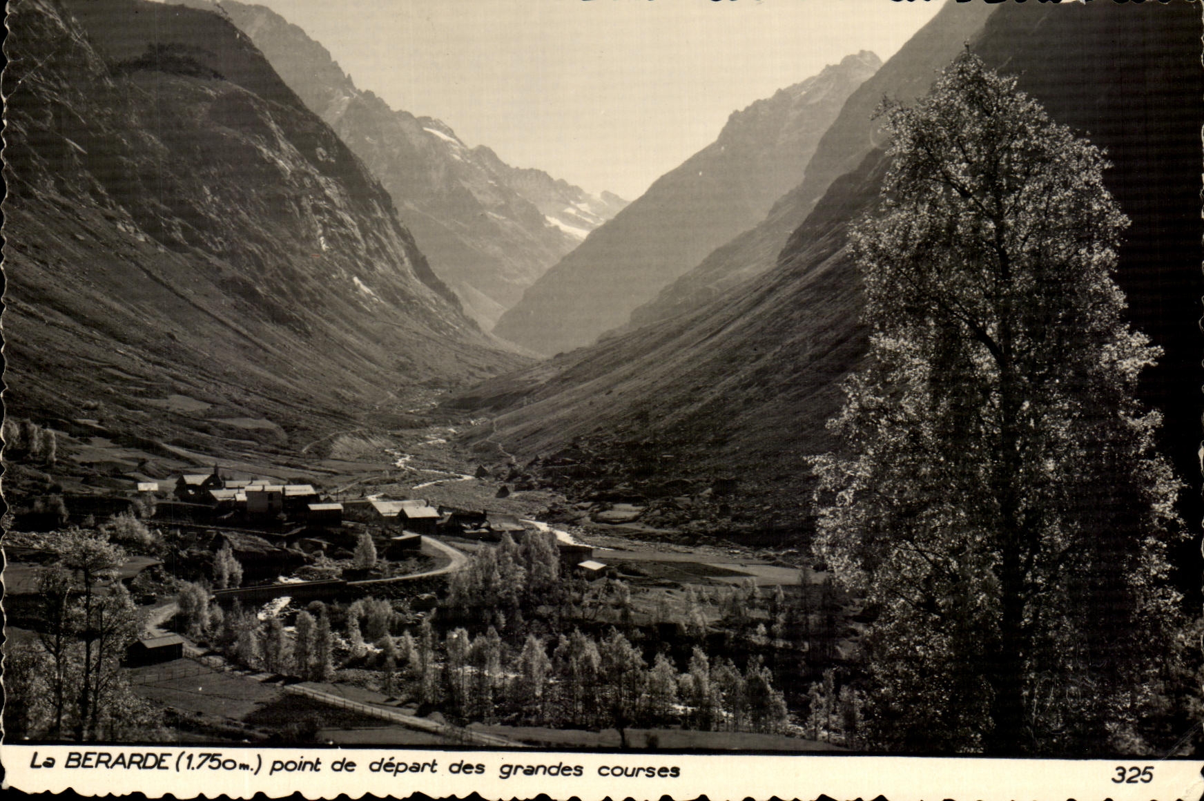 CPSM La Berarde point de depart des grandes Courses