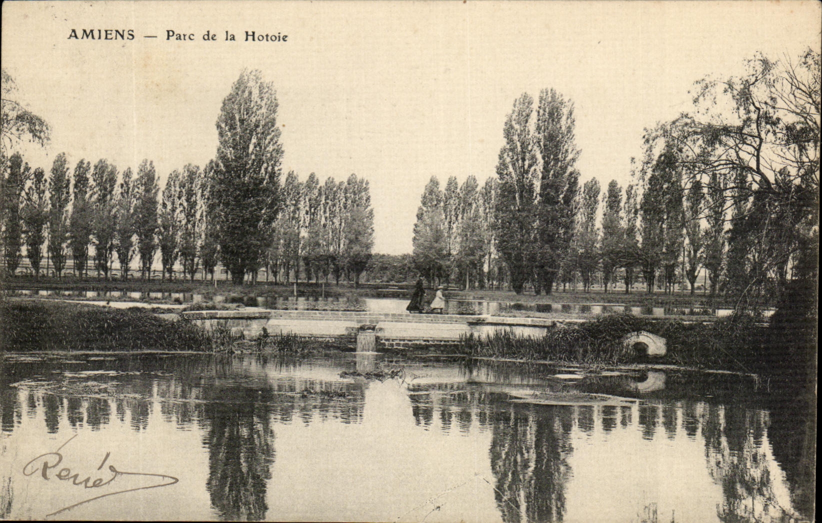CPA Amiens Park of Hotoie