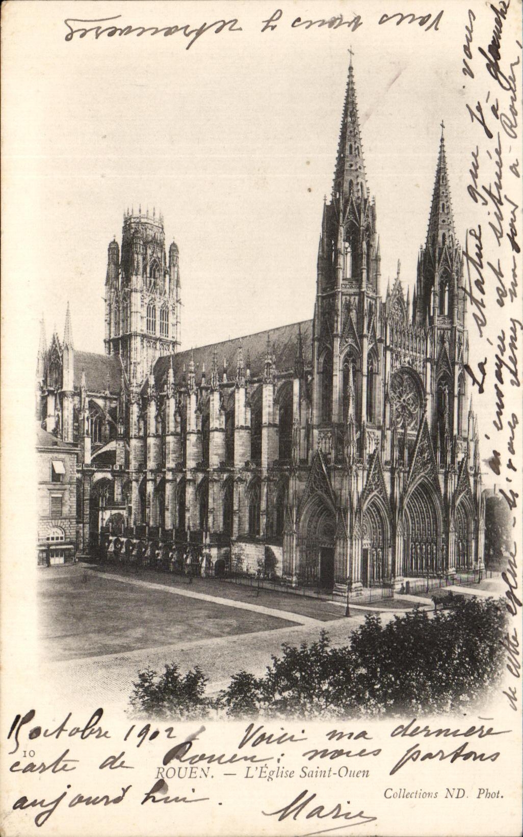 CPA Rouen the Church Saint Quen