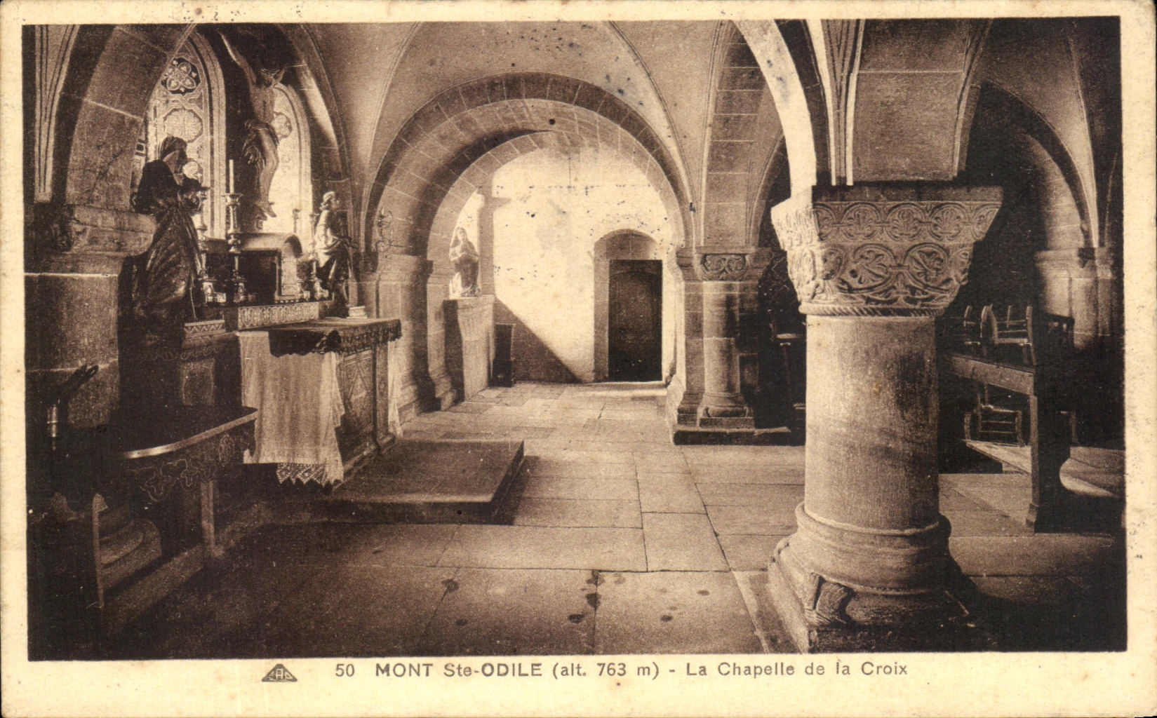 Montaje co de CPA Camara acorazada del La de Odile de la cruz