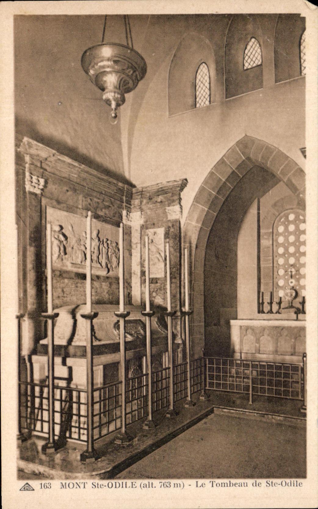 CPA Mont Saint Odile la tumba del co Odile