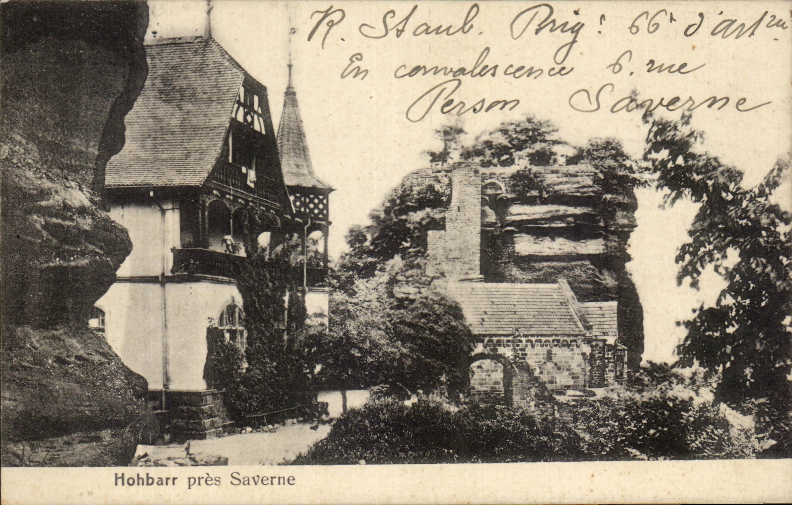 CPA Hohbarr Close Saverne