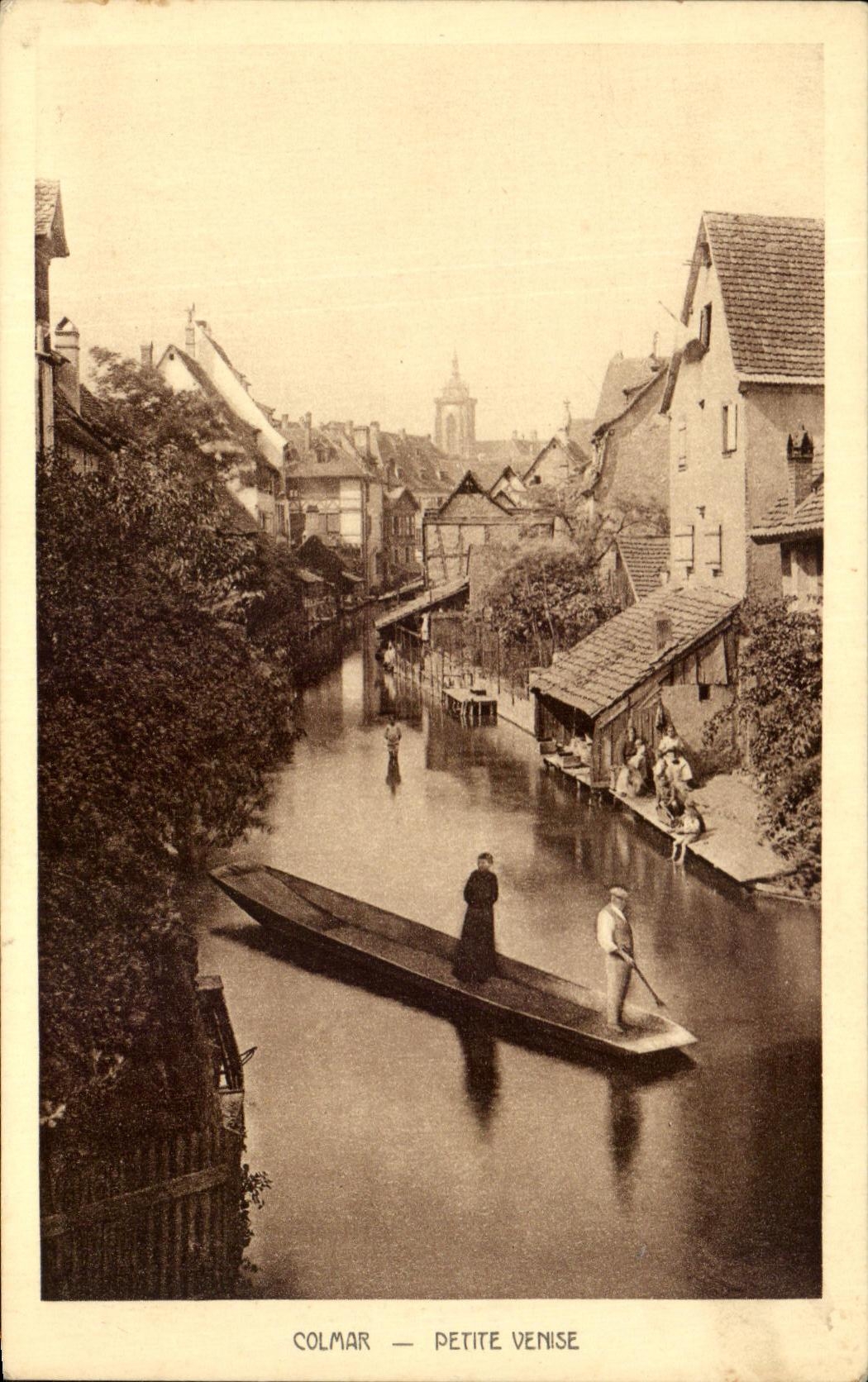 Pequeno CPA Colmar Venecia