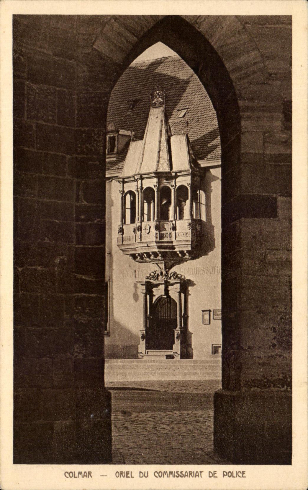 CPA Mirador Colmar de Commissaeiart De Police