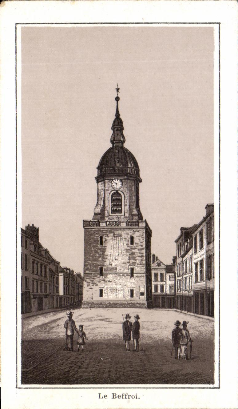 CPA the Amiens Belfry