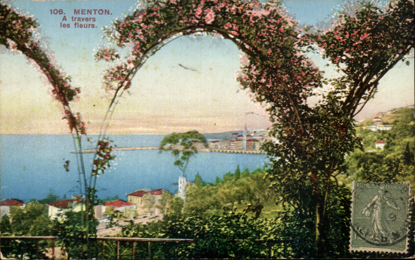 CPA Menton Through the Flowers