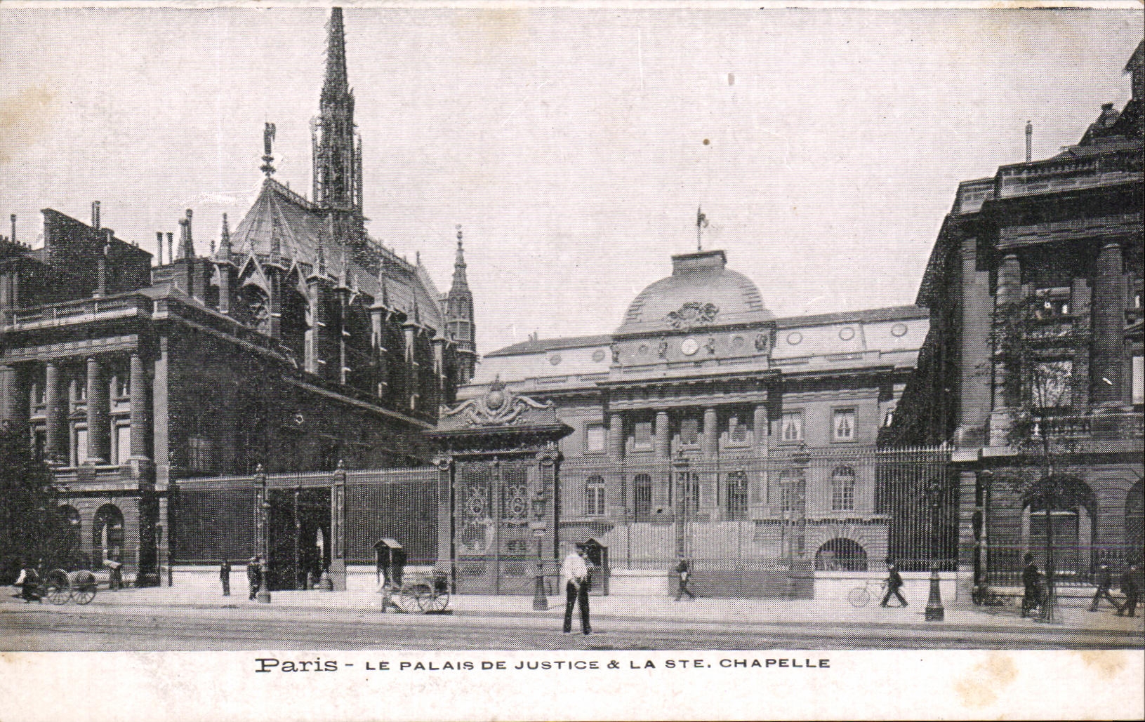 CPA Paris the Palate Of Justice La co Vault