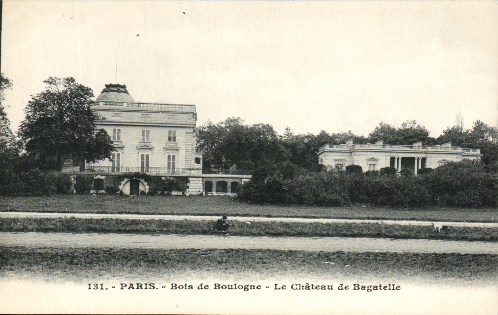 CPA Paris Boulogne Wood the Castle of Trifle