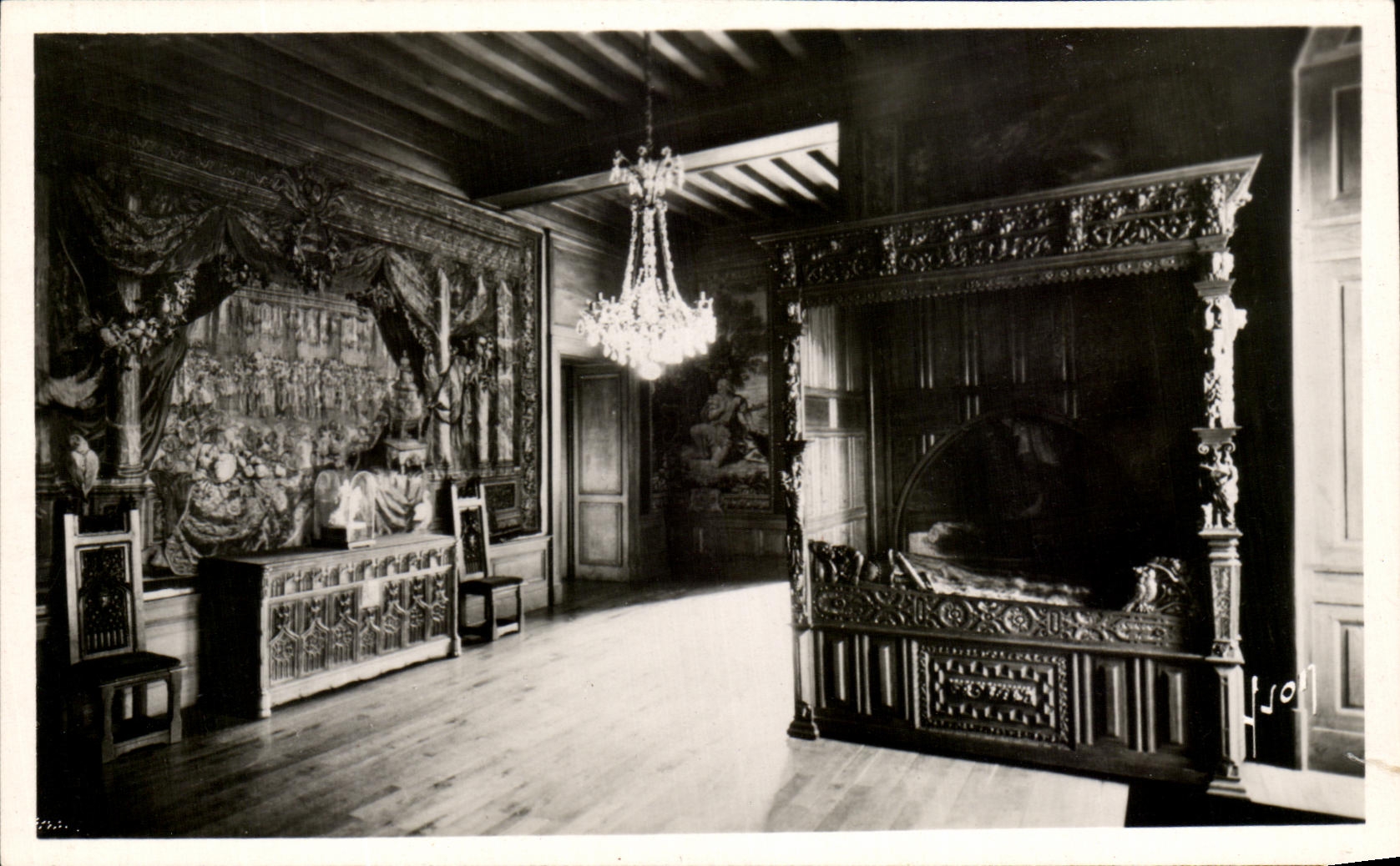 CPA Pau the Castle Room has to sleep of the queen of Albret