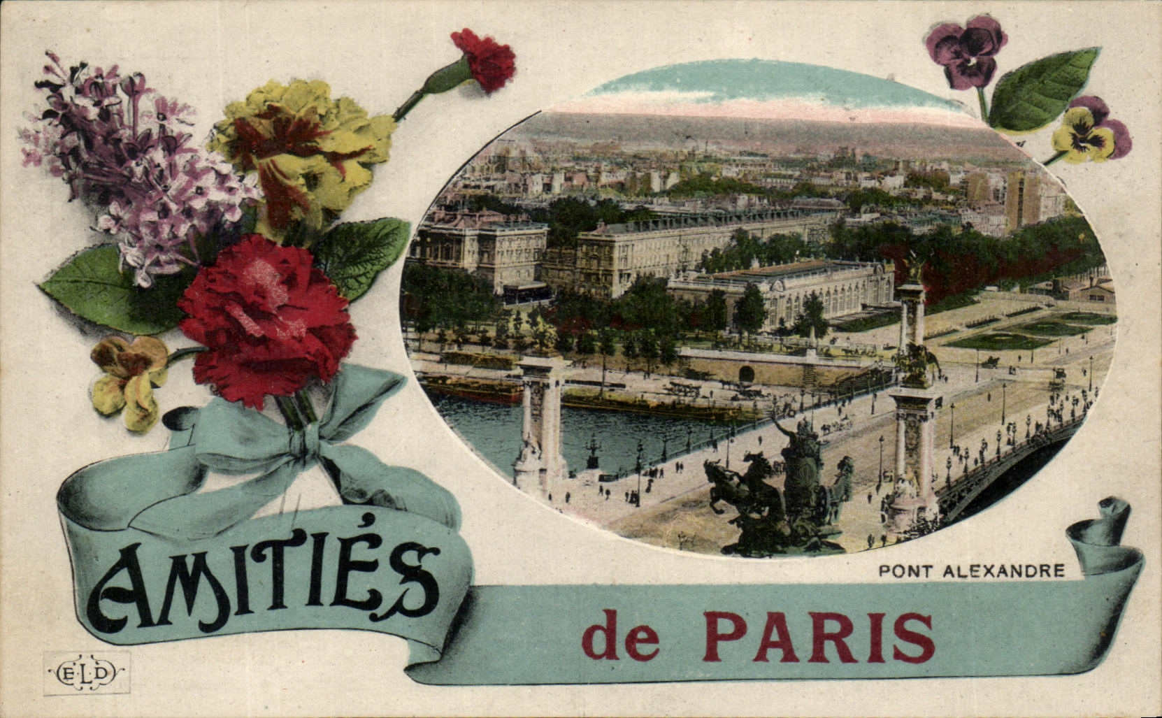 CPA Amities de Paris Pont Alexandre III