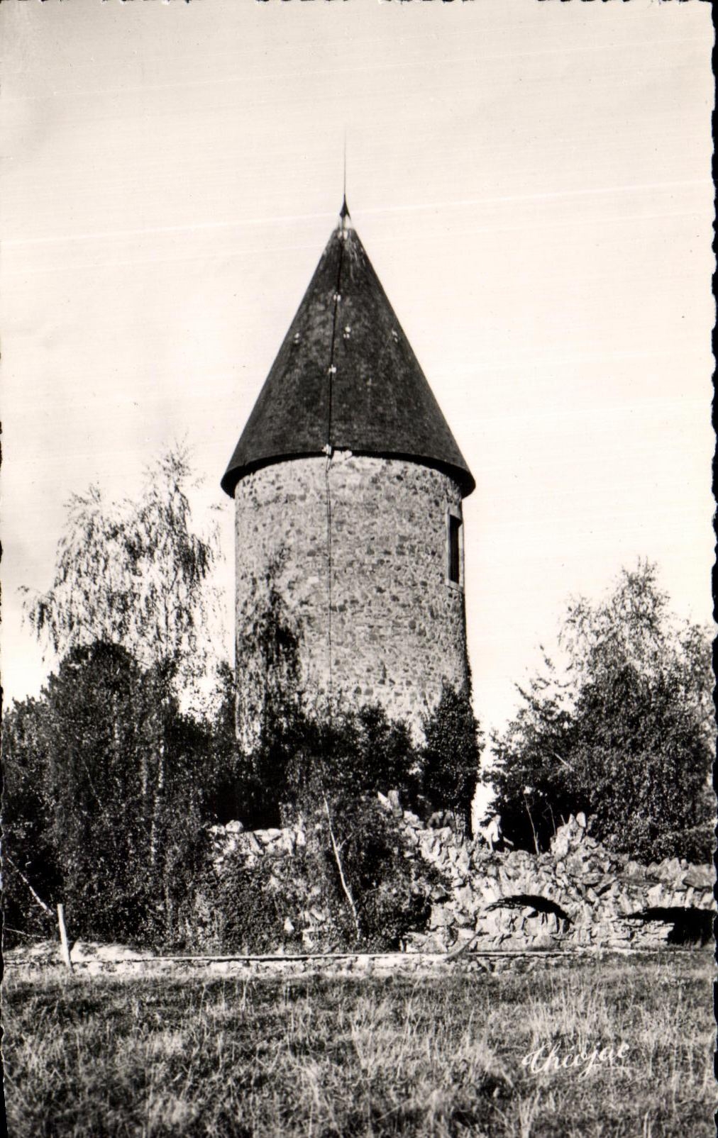 High CPSM Vienne La Jonchere La Turn of Valmath