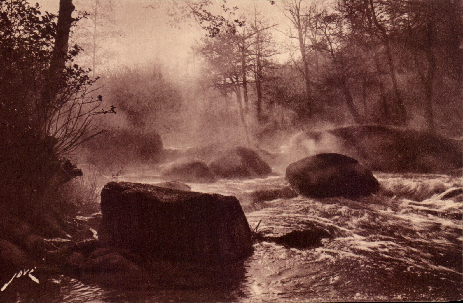 CPA the Pyrenees Landscapes and peasant of at our place