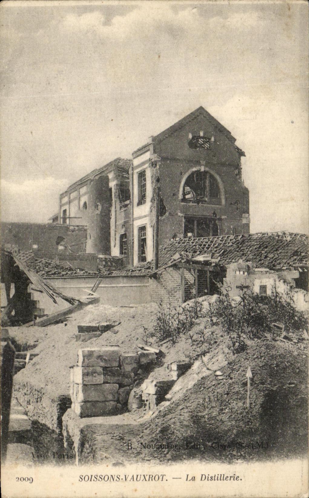 CPA Soissons Vauxrot La Militaria Distilling