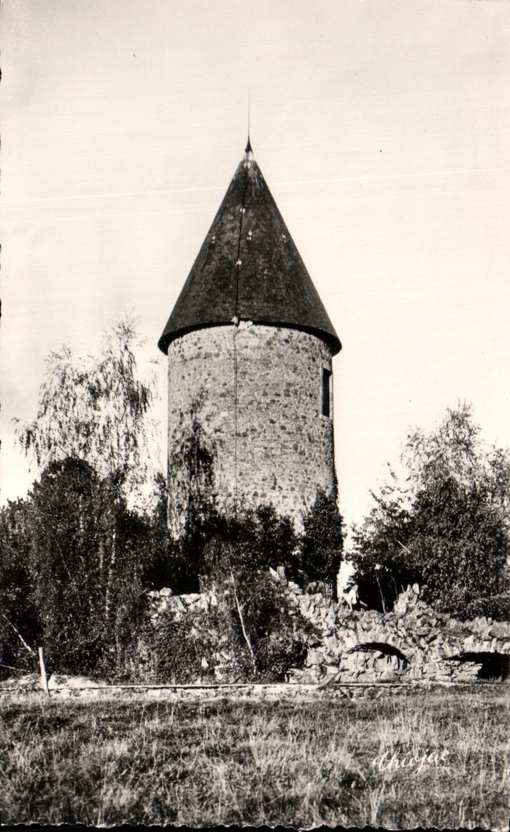 CPSM Jonchere La turn of Valmath