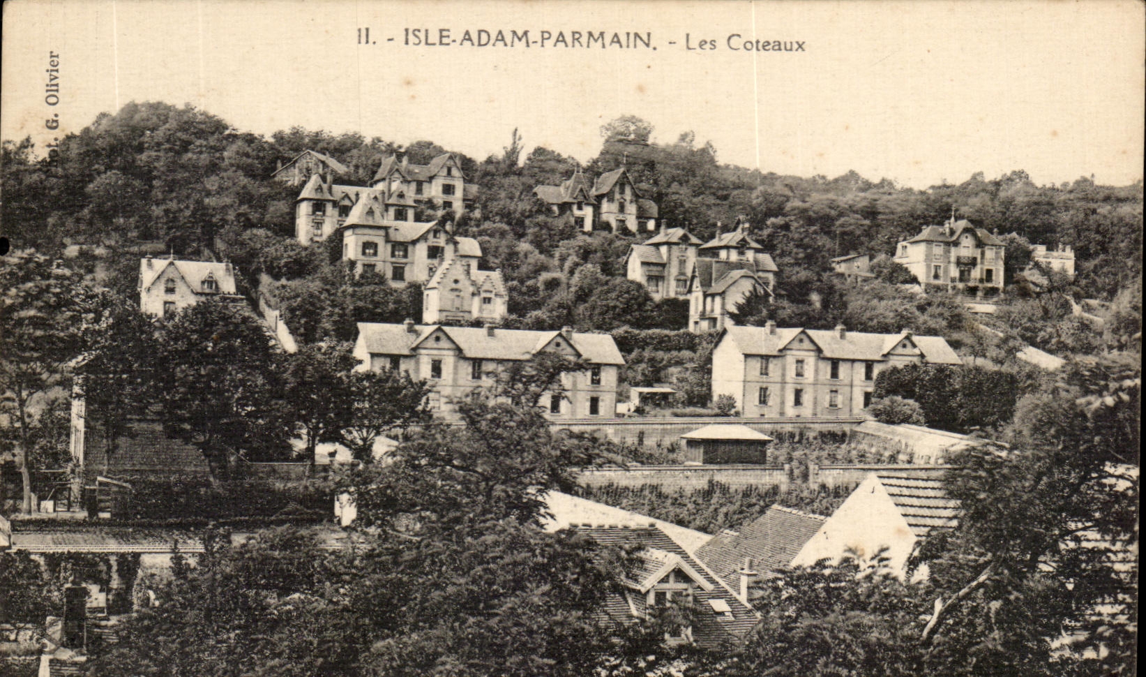 Cuestas de Adan Parmain de la isla de CPA