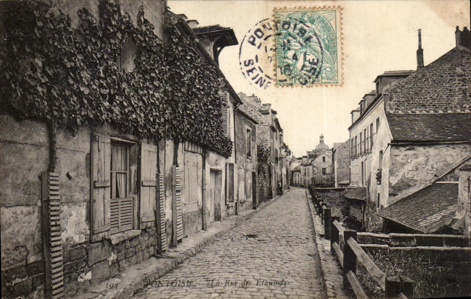 Calle del La de CPA Pontoise de Etannets