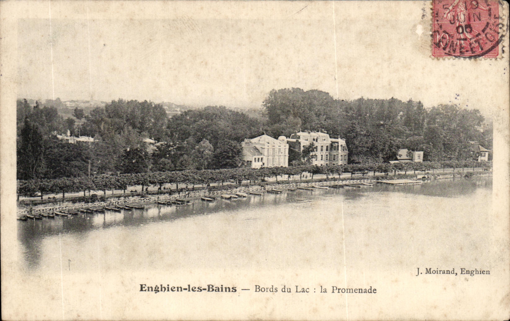 CPA Enghien les Bains Edges of Lac La Walk