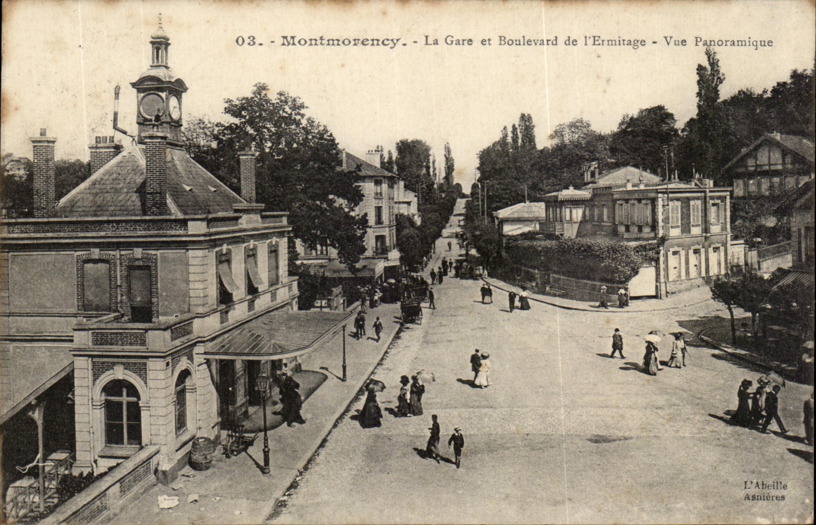 Parques del La de CPA Montmorency y bulevar de la opinion panoramica de la ermita