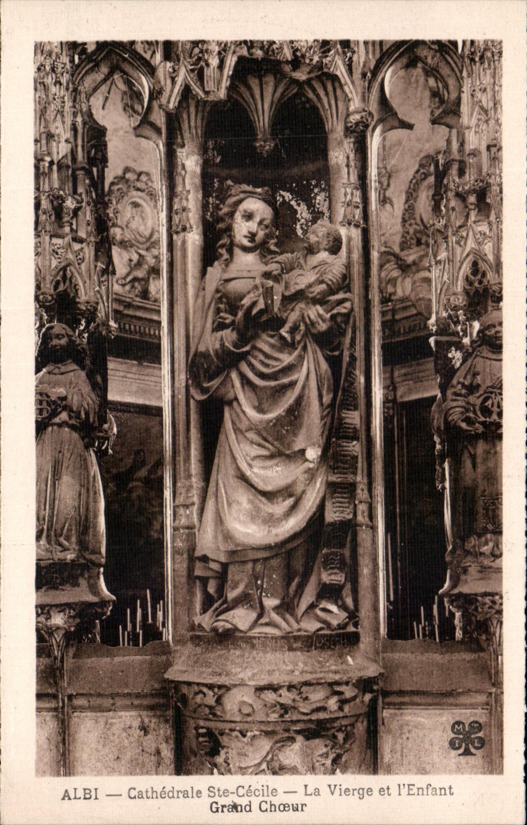 Virgin Co la catedral de CPA Albi La de Cecile y estribillo del nino el gran