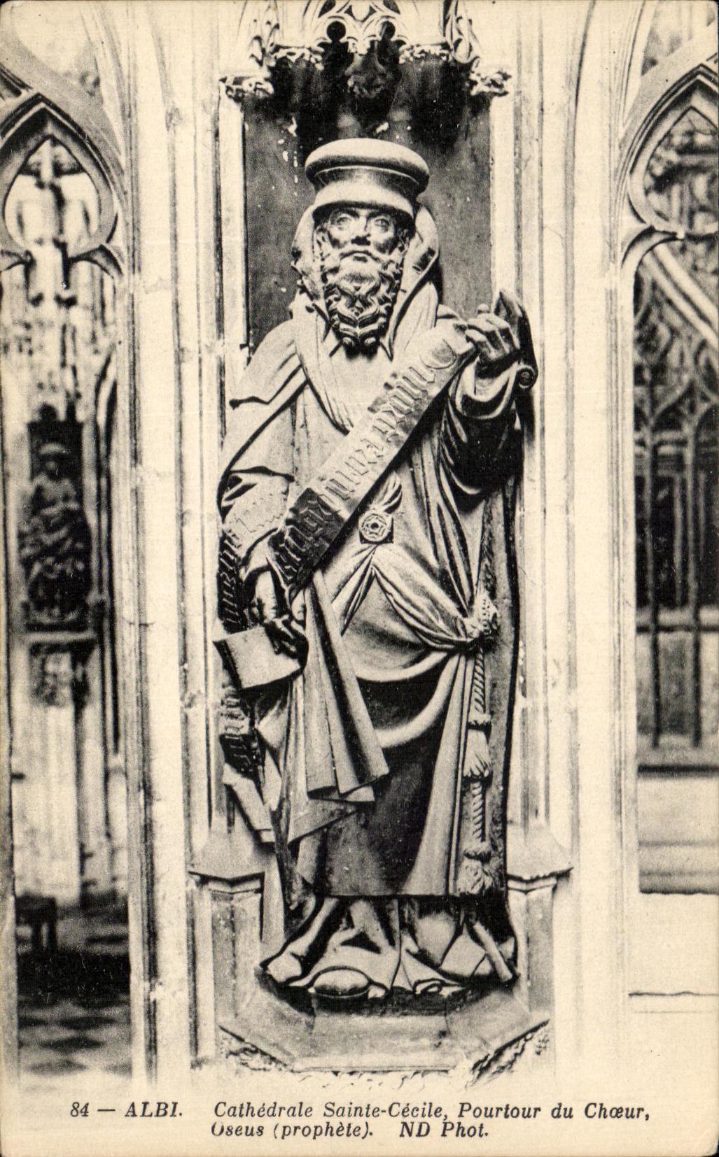 Catedral Sainte Cecile Pourtour de CPA Albi del estribillo de Oseus