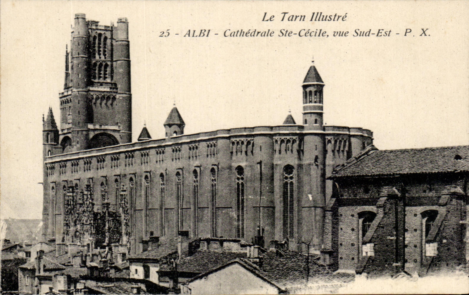 Catedral co de CPA Albi Este meridional de Cecile Vue