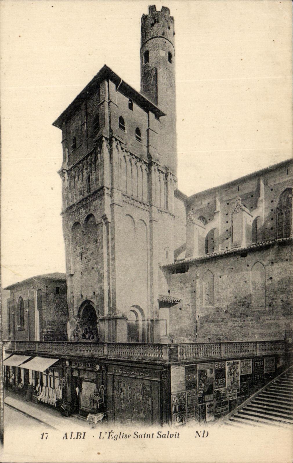 CPA Albi el santo Salvit de la iglesia