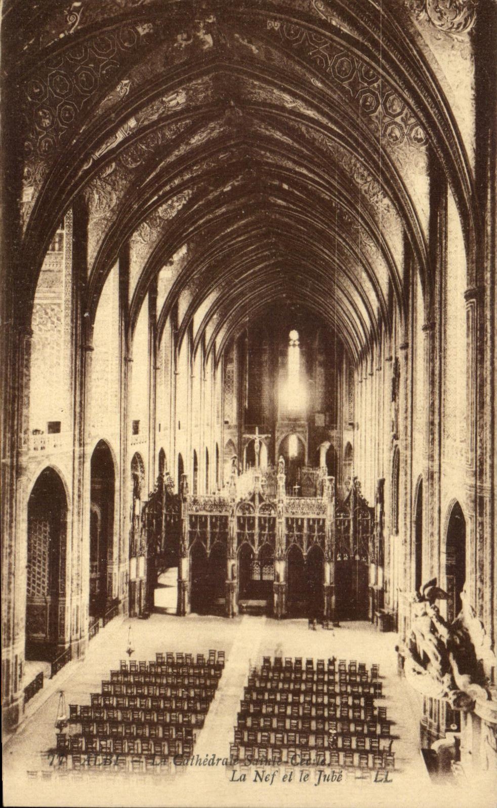 Catedral co de CPA Albi Cubo y Jube del La de Cecour