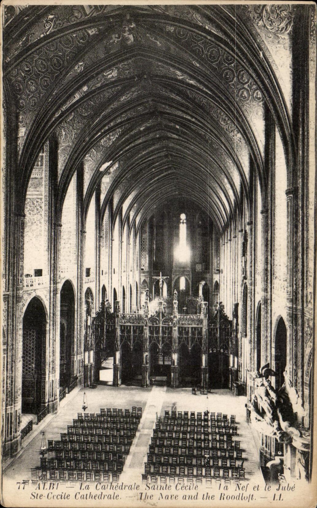 Catedral co de CPA Albi Cubo y Jube co del La de Cecour Catedral el Nare y el Roodloft