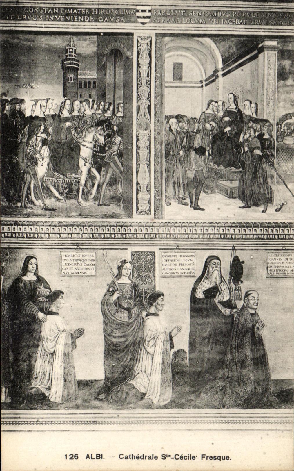 Catedral Sainte Cecile Fresque del La de CPA Albi