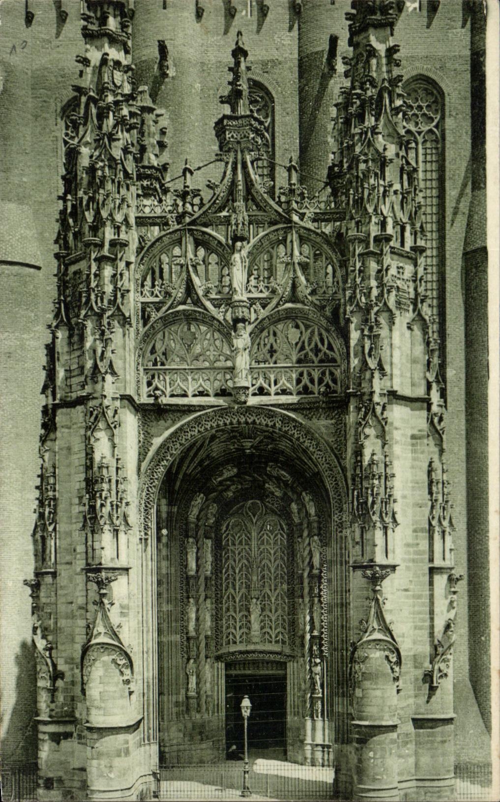 Catedral Sainte Cecile del La de CPA Albi el portico grande