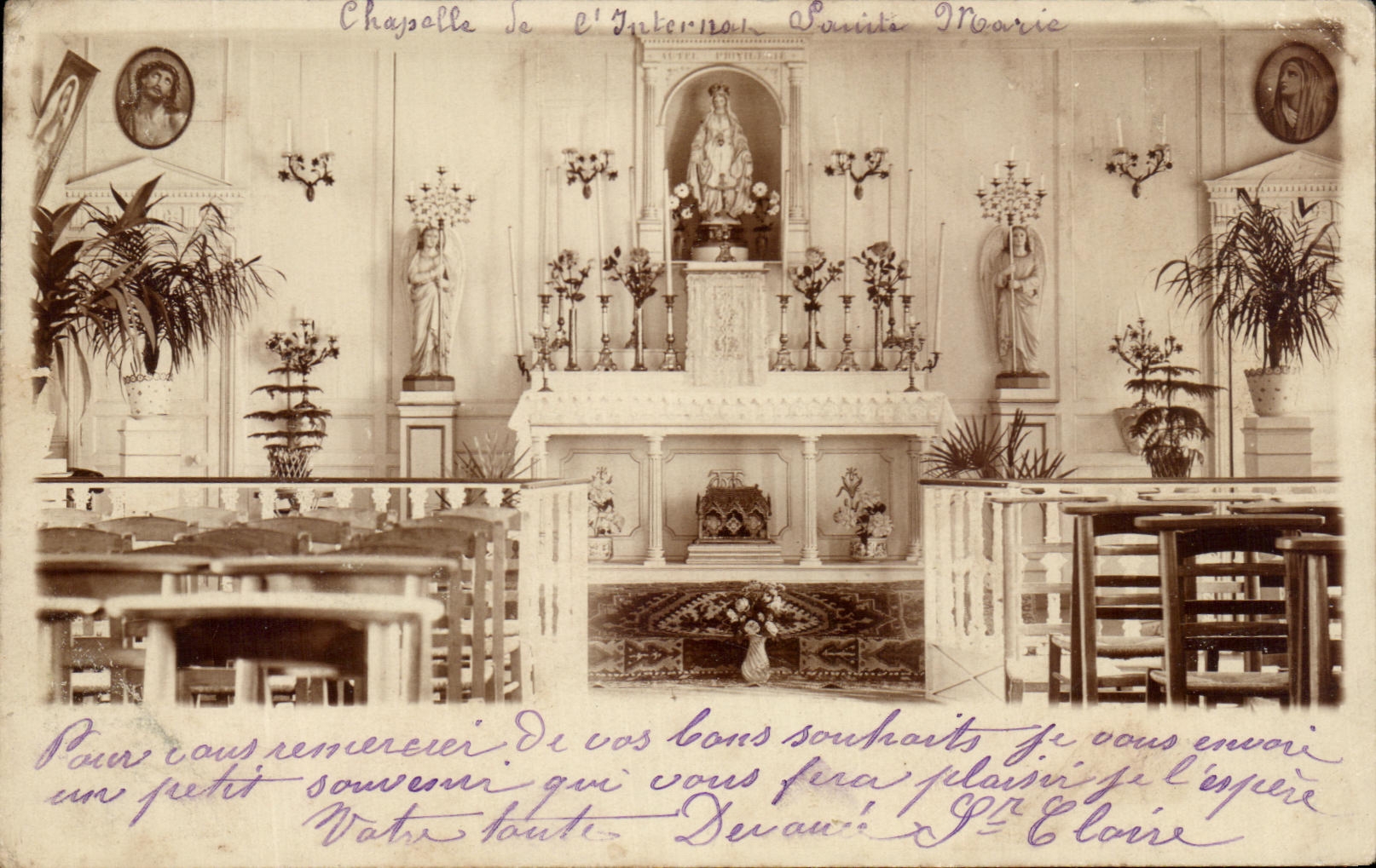 CPA Vault of the boarding school Sainte Marie