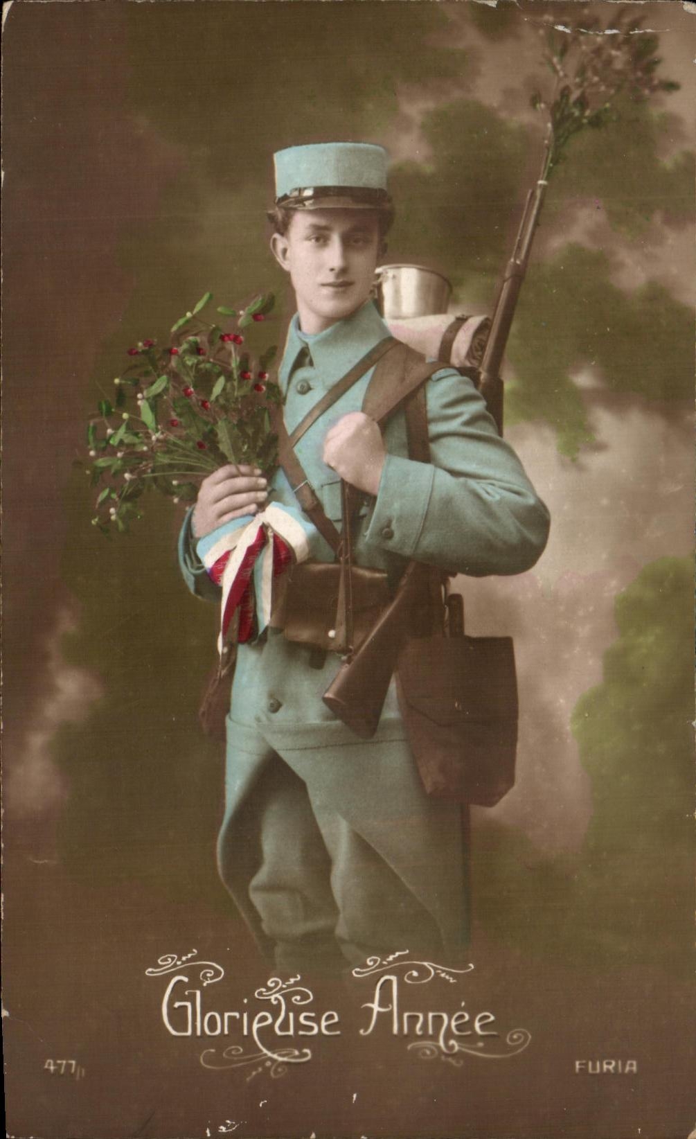 Glorious CPA Militaria Year