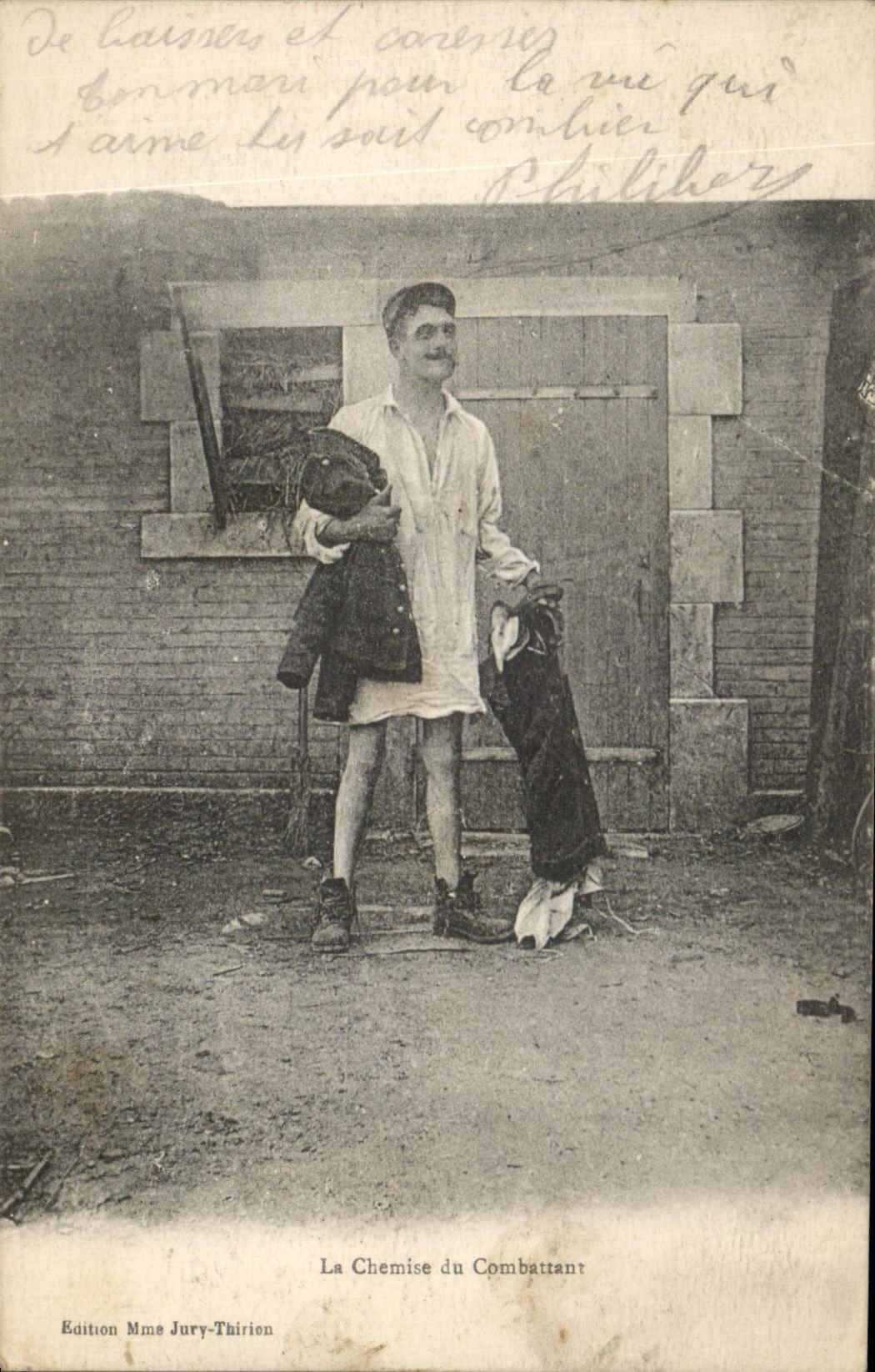 CPA the Shirt Of the Militaria Combatant