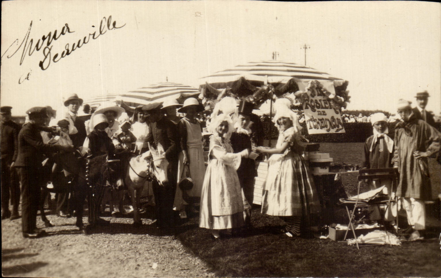 CARTE PHOTO Deauville 