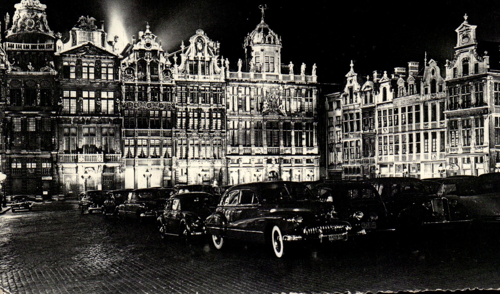 Lugares grandes de la iluminacion de CPA Bruselas