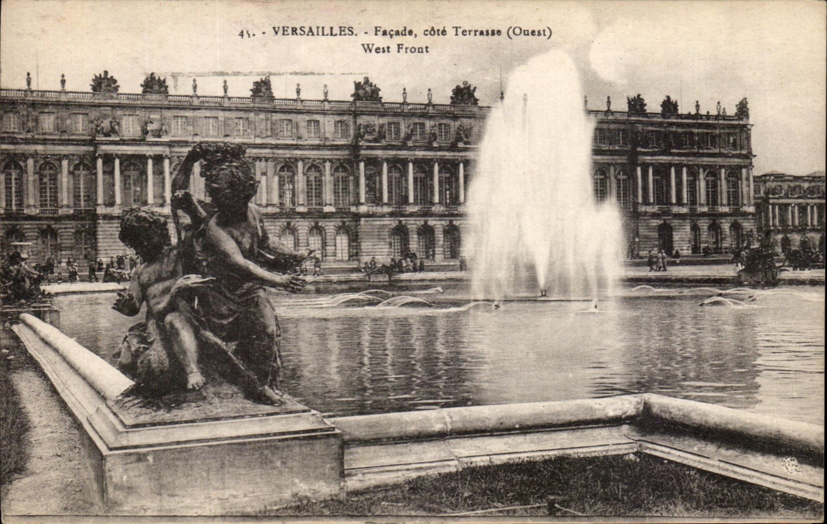 CPA Versailles Facade dimensions Terrasse