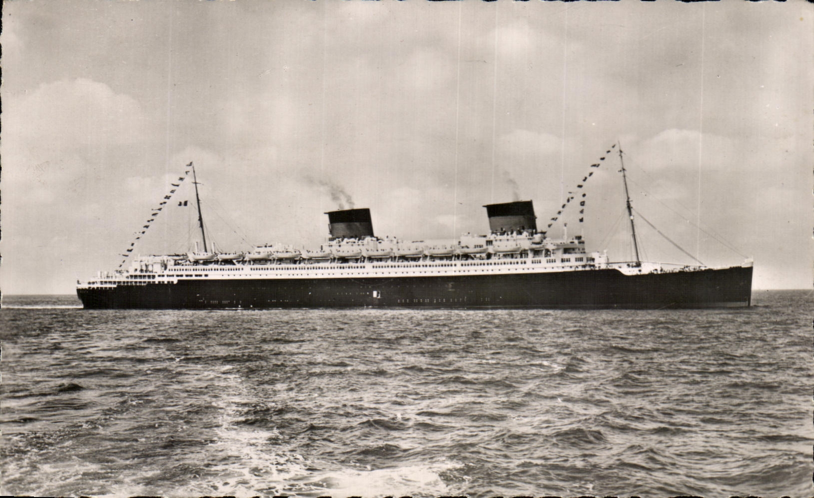 CPSM Steamer Freedom of the General Company Transtlantique