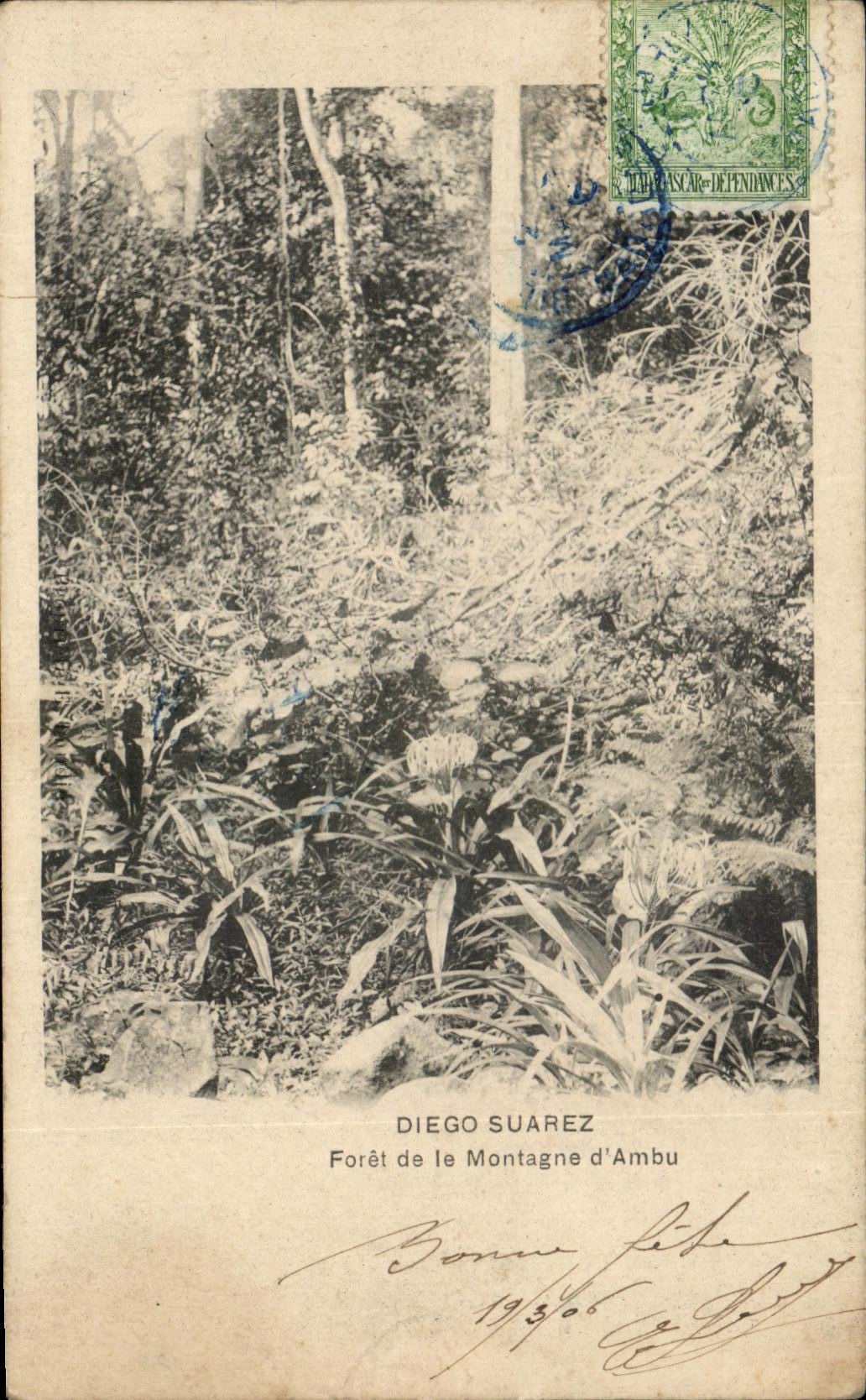 CPA Diego Suarez Drill Of the Mountain of Ambu Madagascar