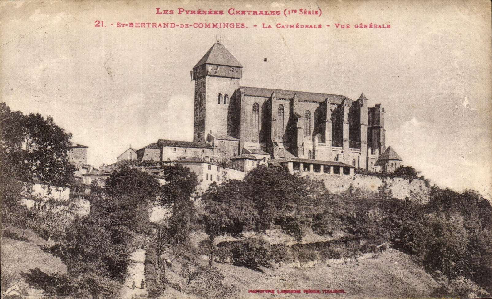 St Beltran de CPA de la opinion de la catedral del La de Comminges