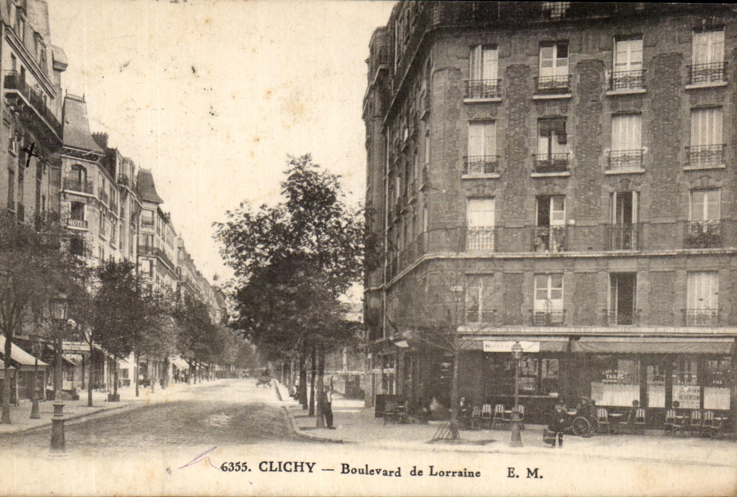 Bulevar de CPA Clichy de Lorena