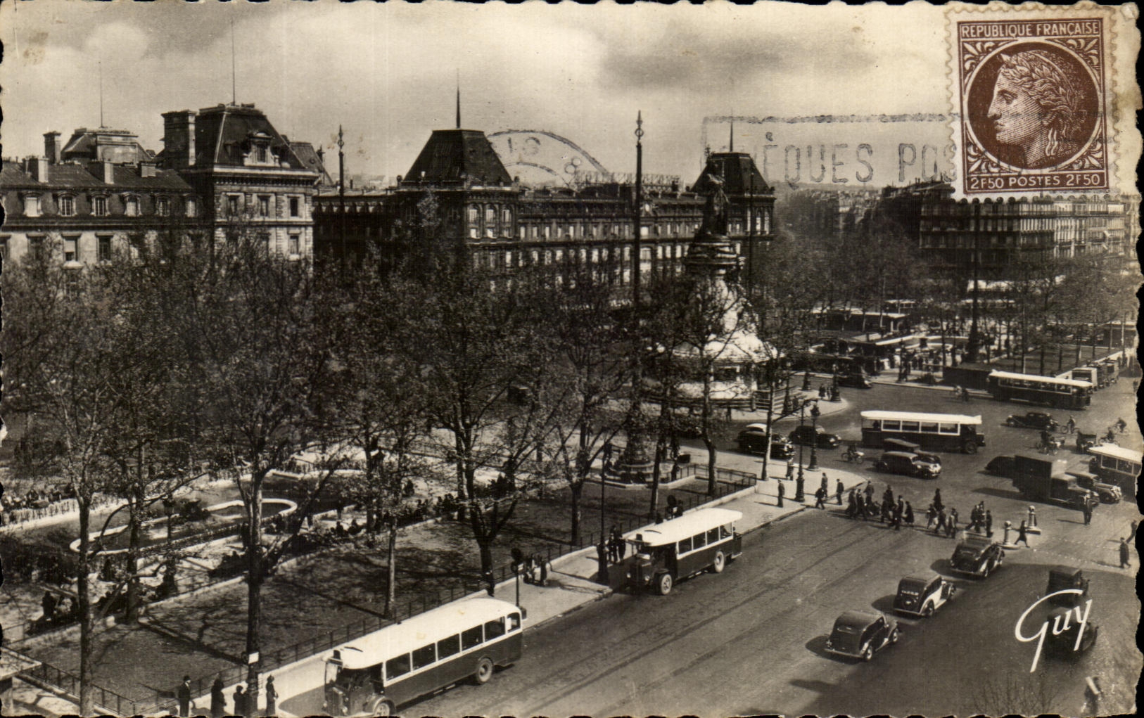 CPSM Paris Et Ses Merveilles Place de la Republique
