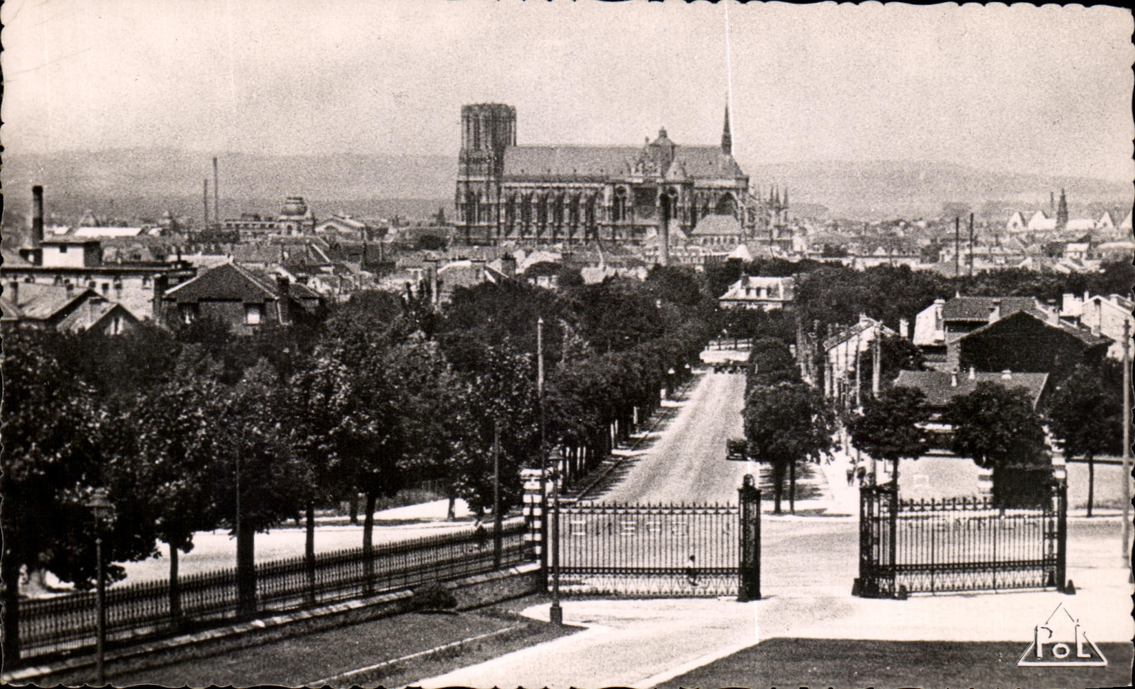 CPSM Rheims View taken of the Pommery Cellars