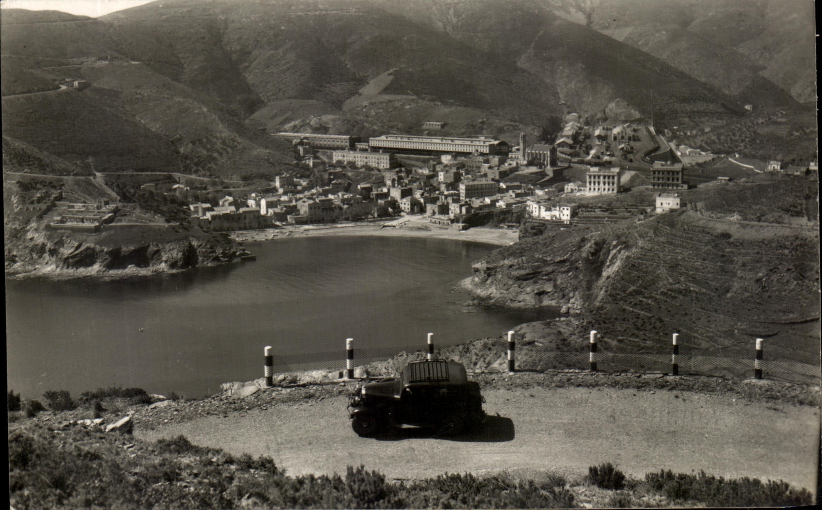 CPSM Port Bou View Costa Faced