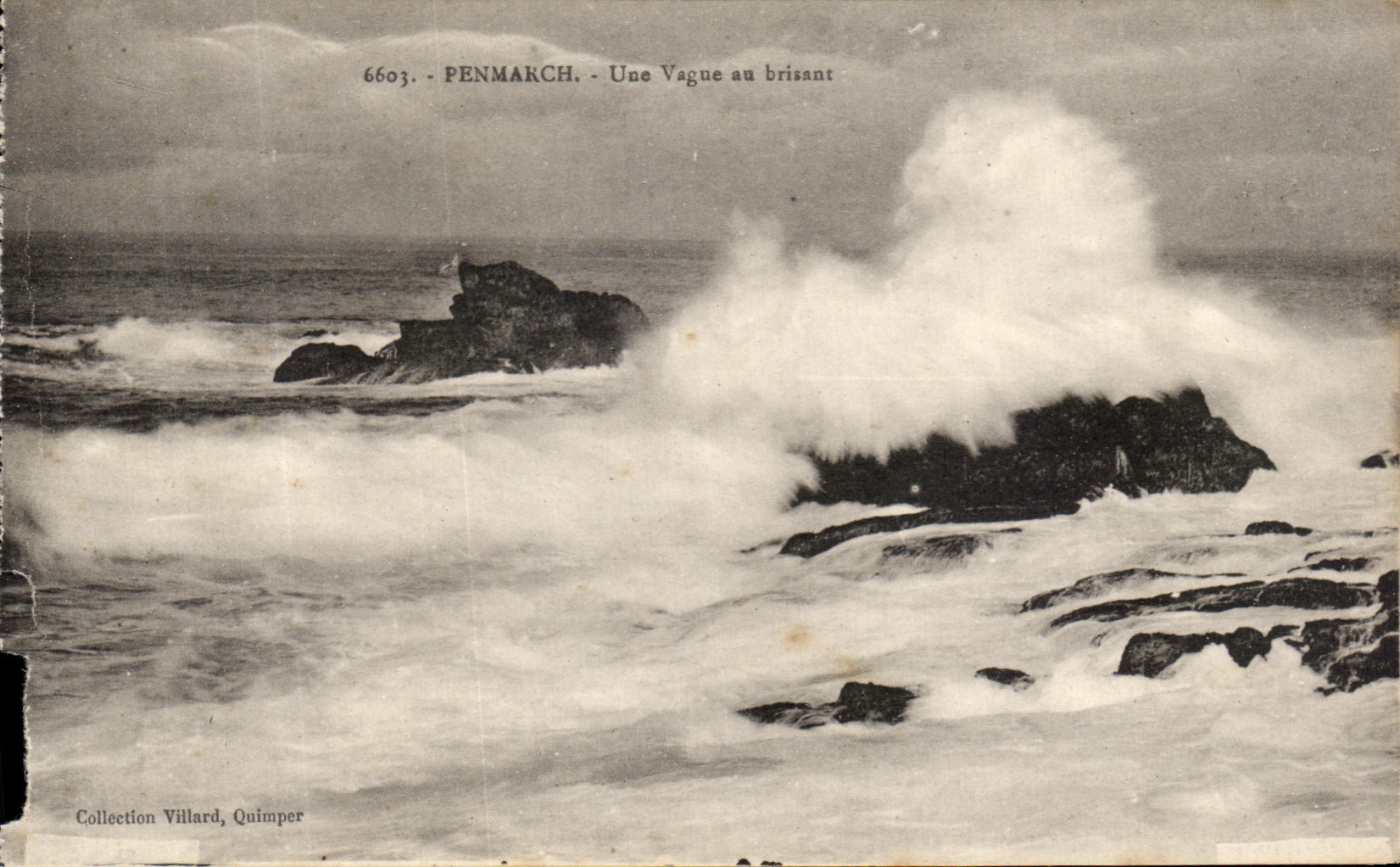 CPA Penmarch Vagne with Breaking