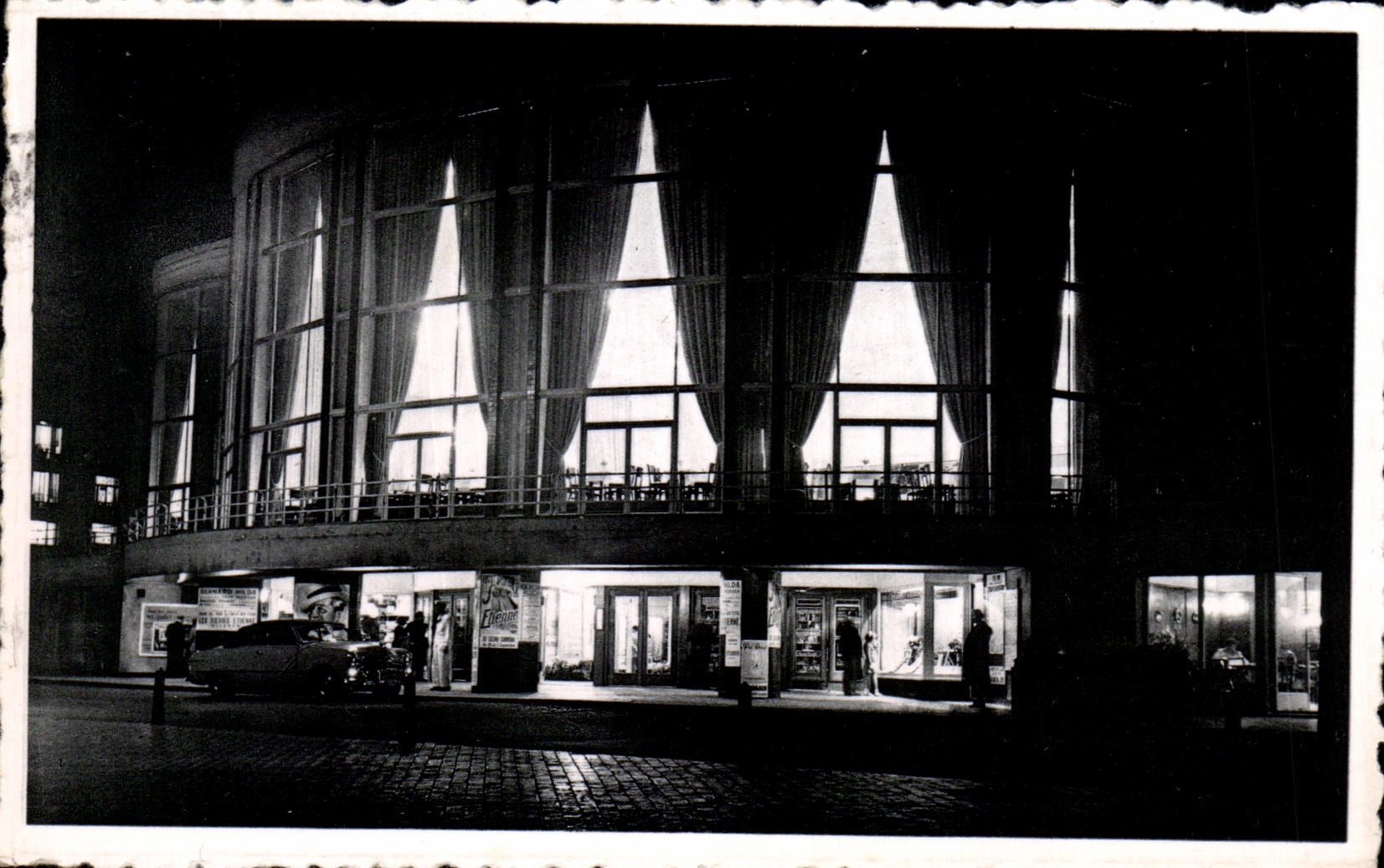 CPSM Knokke S Mer Le Casino la Nuit 