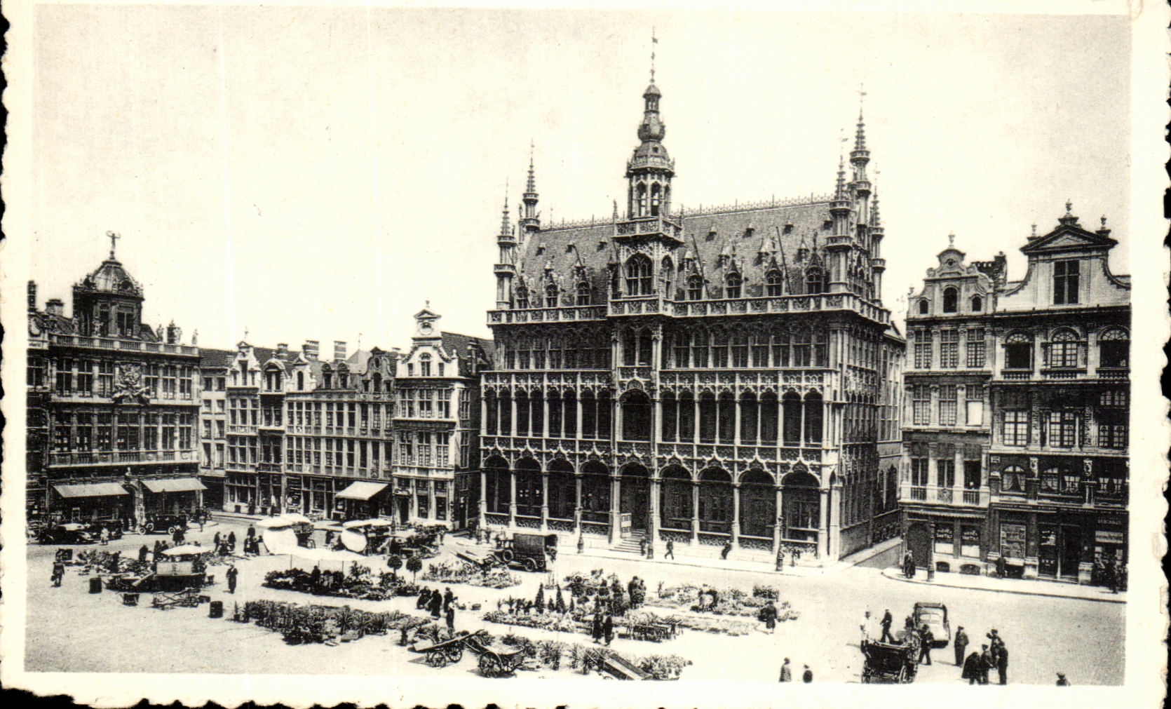 Casa magnifica de los lugares de CPSM Bruselas del rey