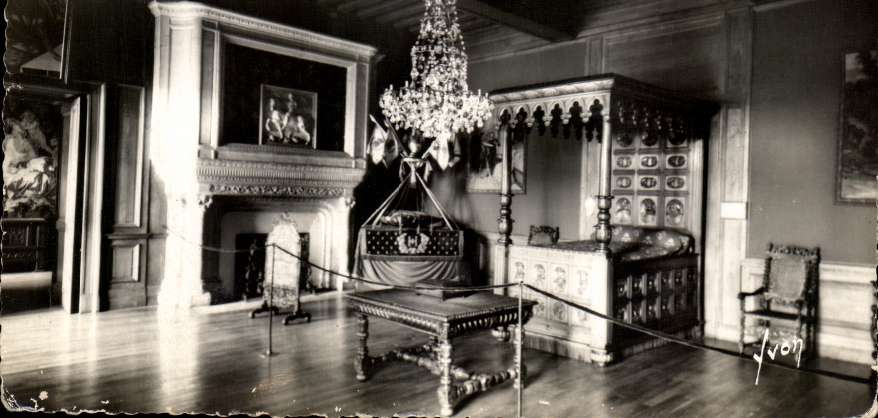 CPSM Pau the Castle Room has Coucher kings de Navarre